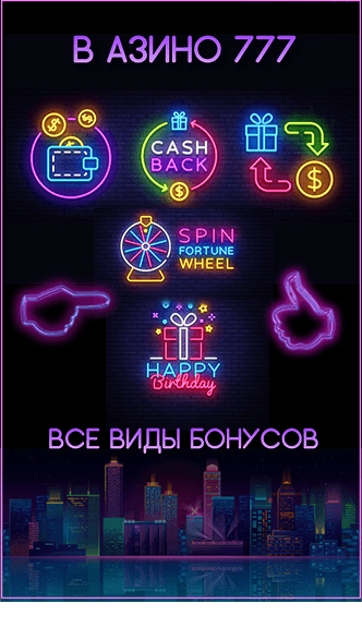 Бонусы Азино777